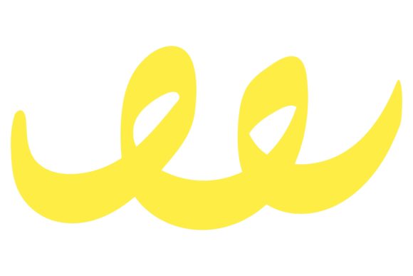 Download Line Curl Drawn by Yellow Marker. Vector - Premium Bundle